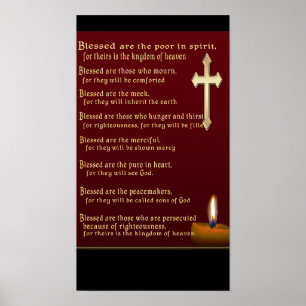 Poster Béatitudes
