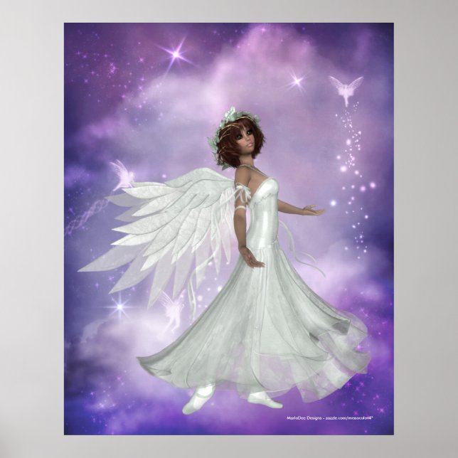 Poster Beau Angel Design 3 - Imprimer (Devant)
