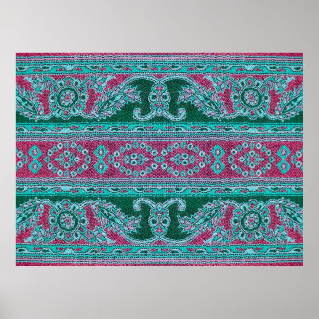 Poster Beau, arabe, arabe, arabique, arabique, tissu arab (Devant)