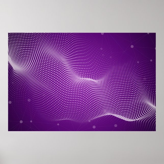 Poster Beau arrière - plan abstrait violet. neutr violett (Devant)