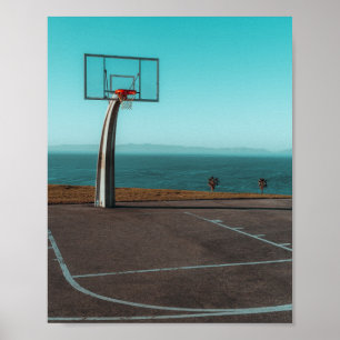 Poster Beau Cerceau de Basketball