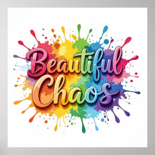 Poster Beau chaos