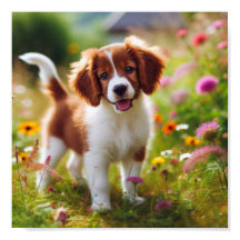 beau chiot breton