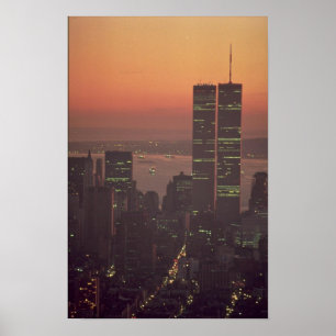 Poster Beau coucher de soleil : coucher de soleil sur le 