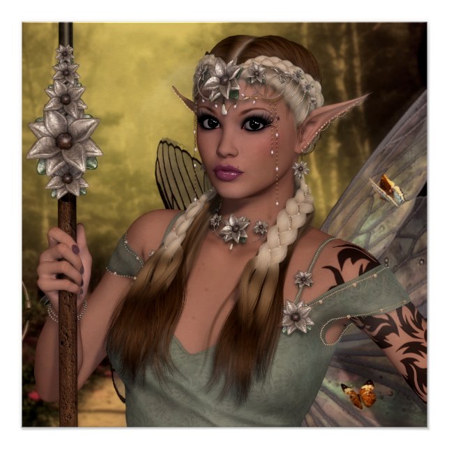 Poster Beau Elfe Brown (Devant)