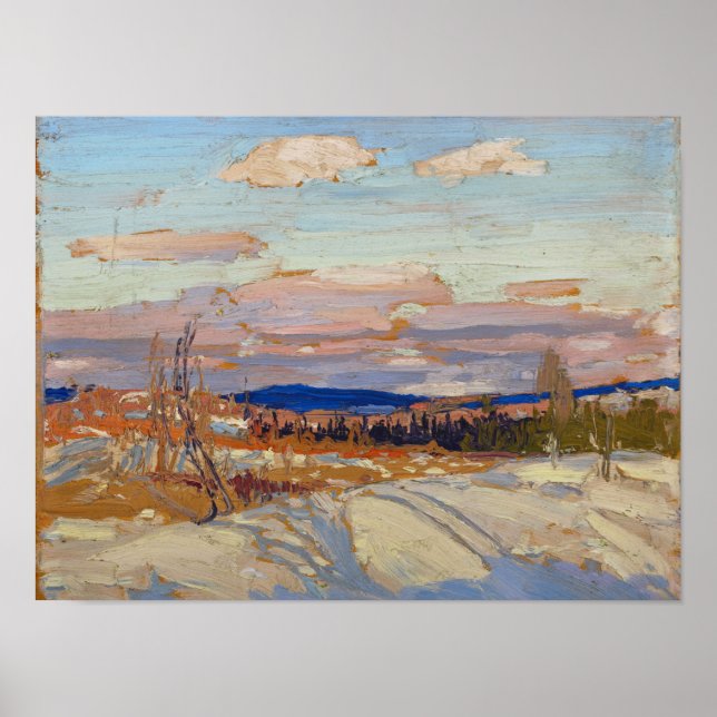 Poster Beau parc canadien Tom Thomson Algonquin (Devant)