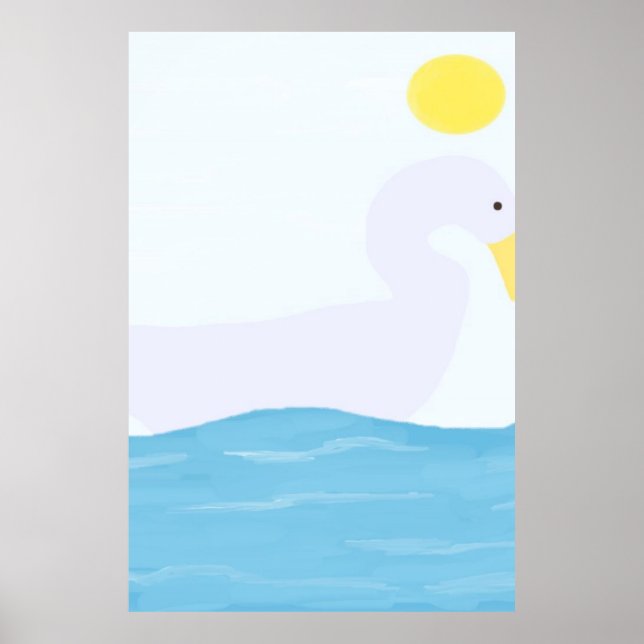 Poster beau paysage art (Devant)