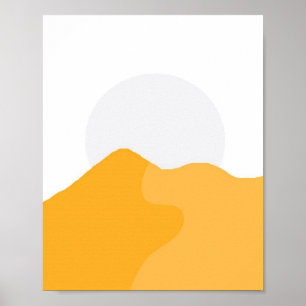 Poster beau paysage art