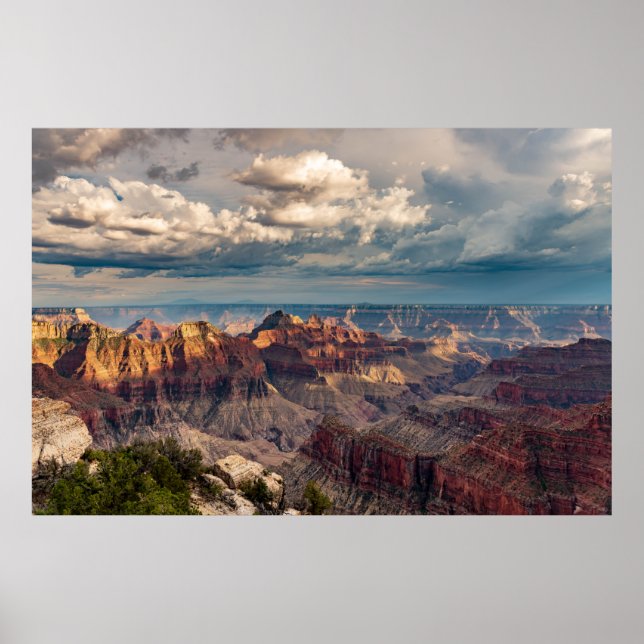 POSTER BEAU PAYSAGE DE LA MONTAGNE (Devant)
