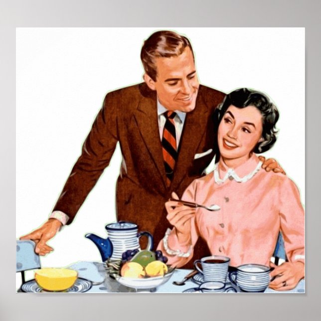 Poster Beau petit déjeuner (Devant)