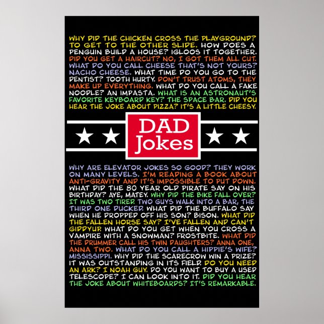Poster Beaucoup de blagues de papa (Devant)