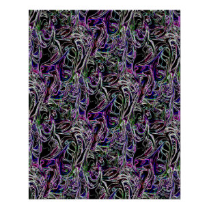 Poster Beaucoup De Visages Étranges...