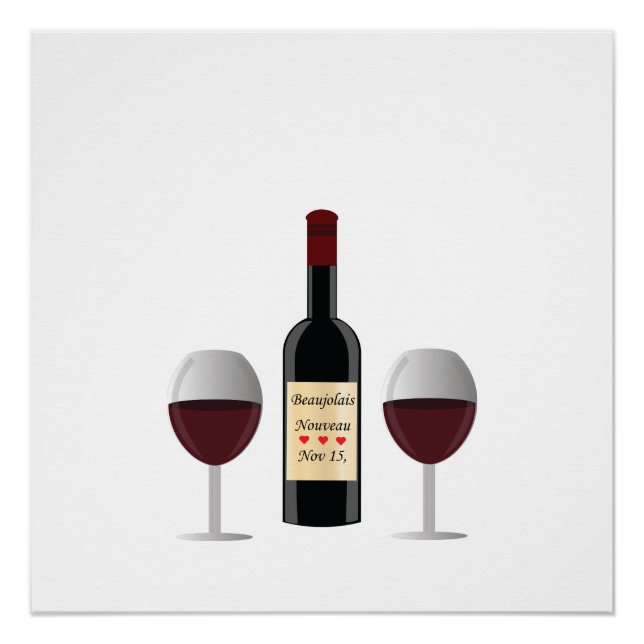 Poster Beaujolais Nouveau (Devant)