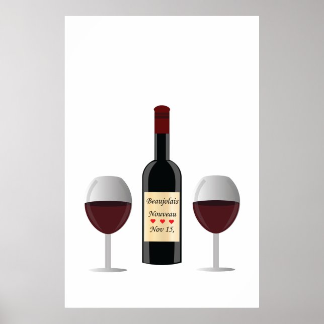 Poster Beaujolais Nouveau Day (Devant)