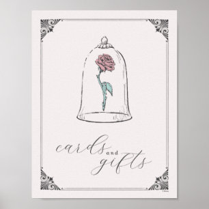 Poster Beauté & Beast Fêtes des mariées Cartes & Cadeaux