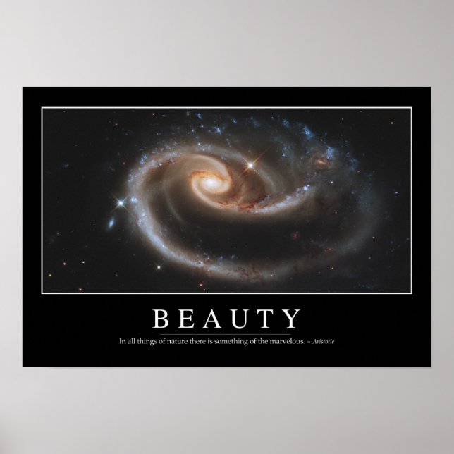 Poster Beauté : Citation inspirante 3 (Devant)