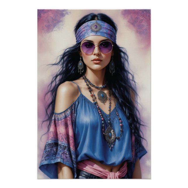 Poster Beauté de Boho (Devant)