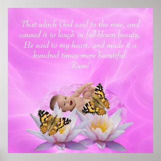 Poster Beauté de Rumi