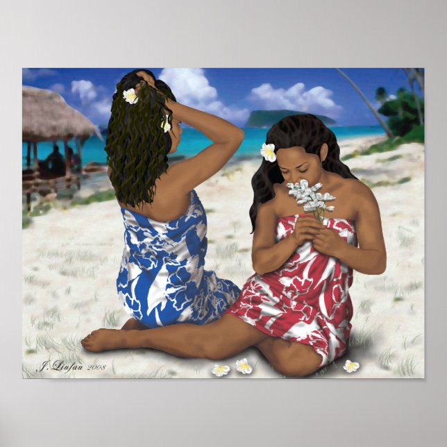 Poster Beauté de Samoana (Devant)