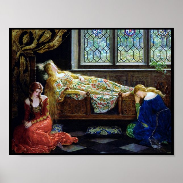Poster Beauté dormante et les Maidens (Devant)