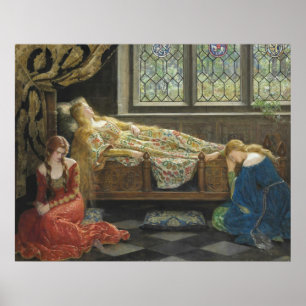 Poster Beauté dormante (par John Collier)