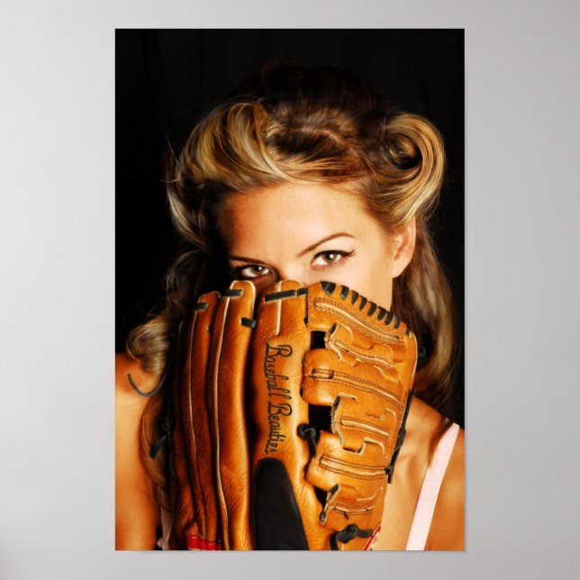 Poster Beauté du baseball (Devant)