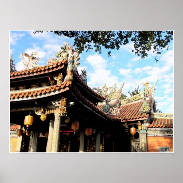 Poster Beauté du Temple Imprimer (Devant)