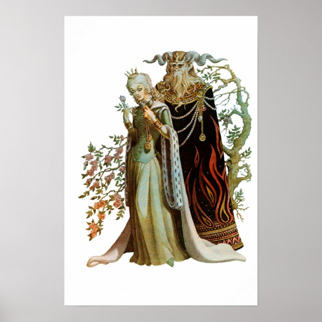 Poster Beauté et bête Imprimer (Devant)