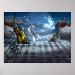 Poster Beauté perdue de désaccord