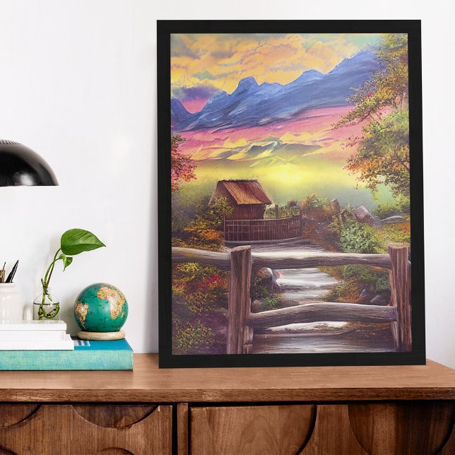 Poster Beauté sereine et paisible de la nature (Créateur téléchargé)