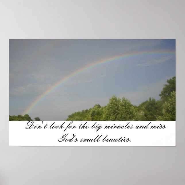 Poster Beautés arc-en-ciel (Devant)