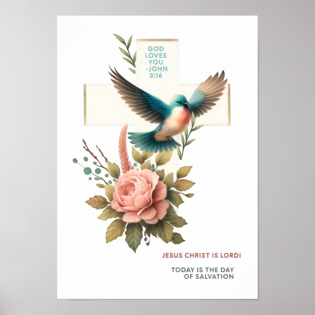 Poster Beautiful Christian Wall Art Digital Download (Devant)