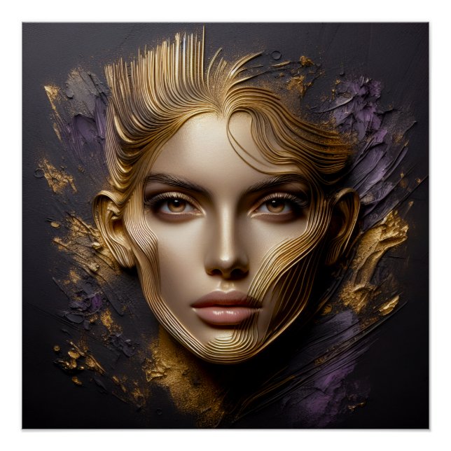 Poster Beautiful Face - Règles AI (Devant)