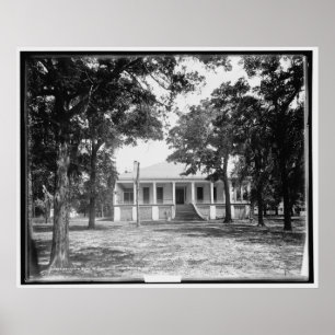 Poster Beauvoir, maison de Jefferson Davis près de Biloxi