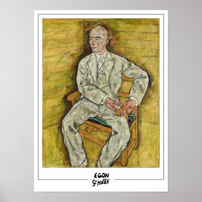 Poster Beaux-arts d'Egon Schiele #456-2 (Devant)