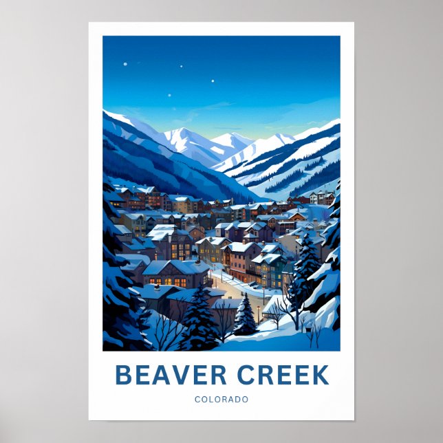 Poster Beaver Creek Colorado (Devant)