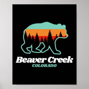 Poster Beaver Creek Colorado Ski Snowboard Ours
