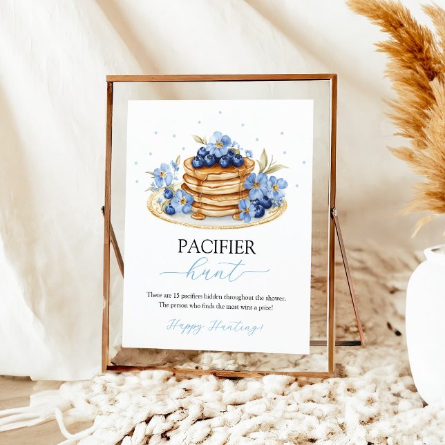 Poster Bébé Blueberry Brunch Pacifique Chasse Jeu (Créateur téléchargé)