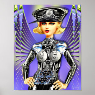 Poster Bébé de cyborg de Jean