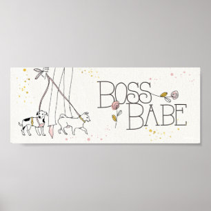 Poster Bébé de patron d'Apple sauvage   - croquis moderne