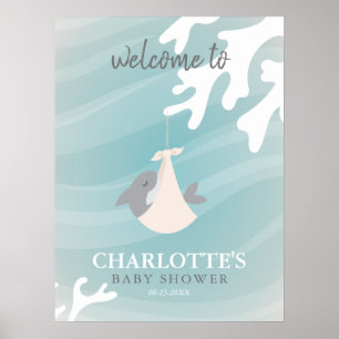 Poster Bébé de requin doux