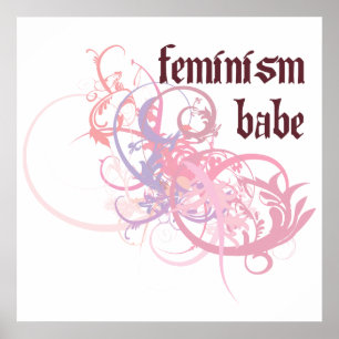 Poster Bébé du féminisme