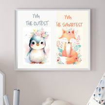 Bébé mignon Animaux Amusants enfants pépinière Fox