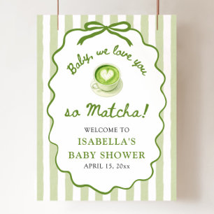 Poster Bébé Nous t'aimons tellement Bienvenue à la Baby S