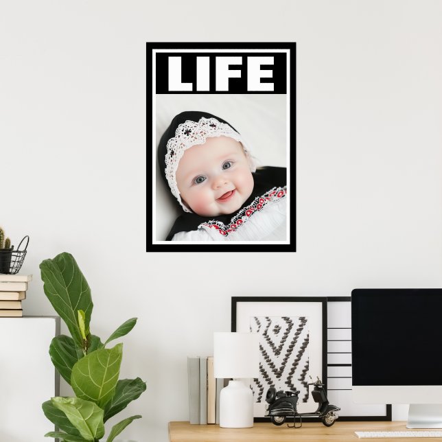 Poster Bébé Pro-Life Belle Polonaise Bébé Fille (Bureau à domicile)