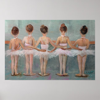 Poster Bébés de ballet