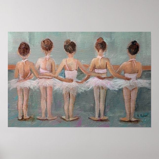 Poster Bébés de ballet (Devant)