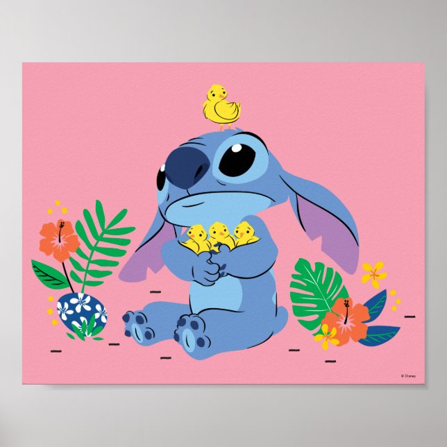 Poster Bébés de Pâques en peluche (Devant)