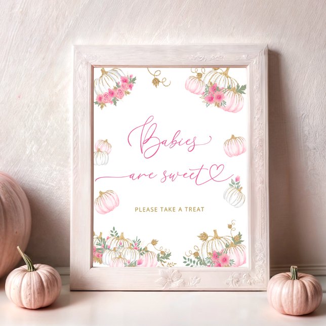 Poster Bébés mignons petits Citrouilles sont doux (Créateur téléchargé)