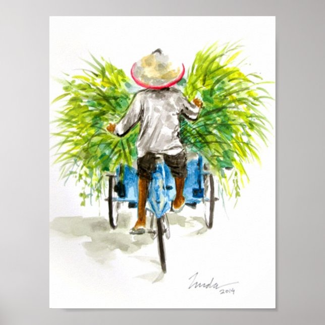 Poster Becak (Devant)